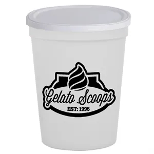 16 oz. Stadium Cup with No-Hole Lid