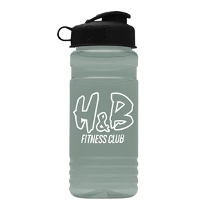 20 Oz. Recycled PETE Bottle With Flip Top Lid