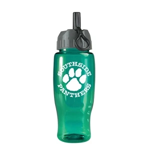 Poly-Pure 27oz Transparent Bottles