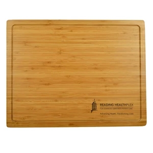 Bamboo Carving & Cutting Board 15" x 11"