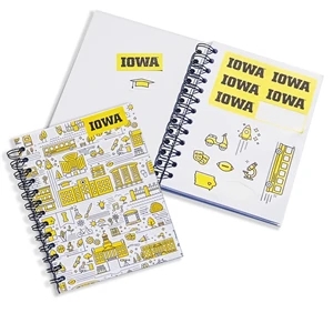 5" x 7" Full Color Value Spiral Sticker Journal