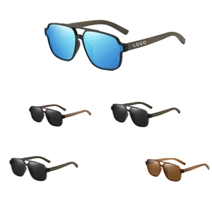 Retro Wooden leg Sunglasses