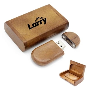 Gift Wooden 64Gb Usb 2.0 Flash Drive