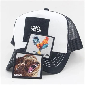 5 Panel High Crown Mesh Back Trucker Hat