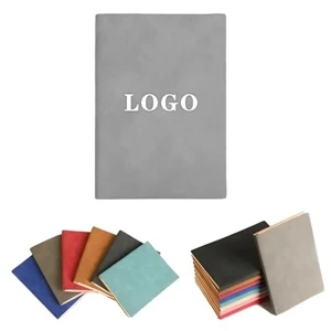 Custom Logo Hardcover PU Leather Notebook
