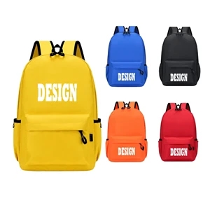 Custom Logo MOQ 20 Solid Color Children's Backpacks