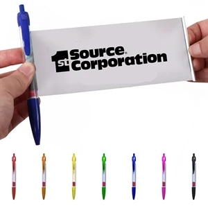 Promotional Advertising Paper Roll Ballpoint Pen