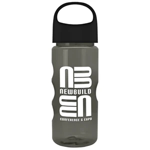 Mini Mountain -22oz Bottle With Oval Crest Lid