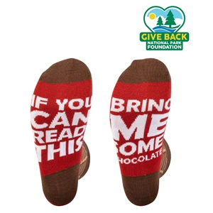 ACE If You Can Read This,Bring Me Some Chocolate Dress Socks