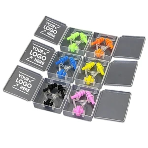 Swim Earplug Nose Clip Set