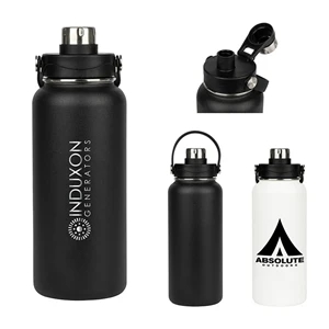 Neptune 34 oz. Double Wall Stainless Steel Water Bottle