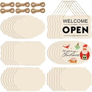 Wooden Plaque DIY Crafts Hanging Sign