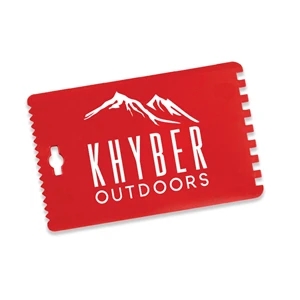 Credit Card Shaped Ice Scraper