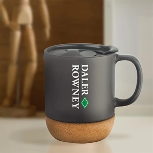 12 oz. Ceramic Mug with Cork Base