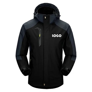 Men's Outdoor Sports Hooded Windproof Jacket Waterproof