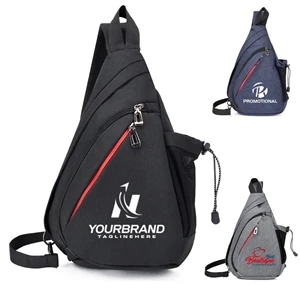 Custom Logo Travel Crossbody Sling Backpack Waterproof Chest Bag