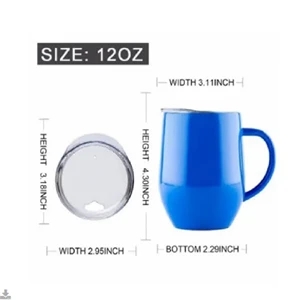 Custom Logo Double Wall Coffee Mug