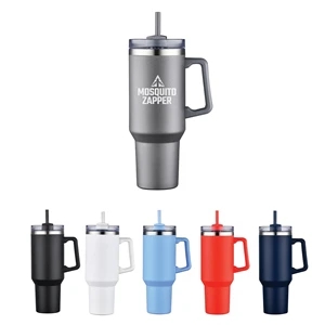 40 oz SipTek Vacuum Mug with Straw 1C