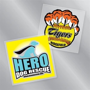 3" x 3" Square Static Cling