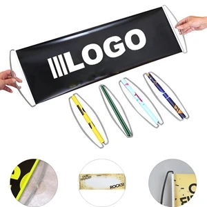 Portable Retractable Handheld Banner