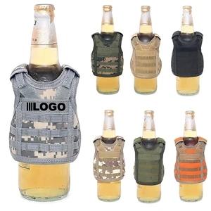 Beer Vest Tactical Can Holder Cooler Sleeve