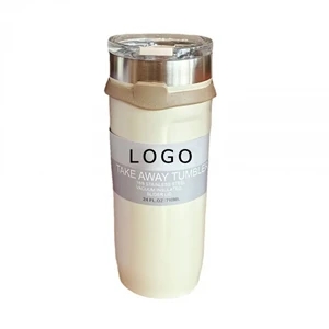 24 OZ Slim Iced Coffee Mug Travel Cup