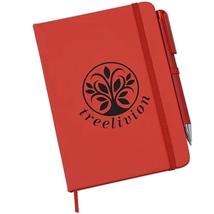 TaskRight Afton Notebook with Pen