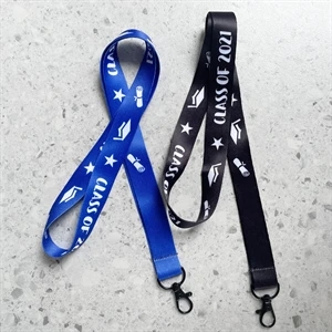 Custom Logo Polyester Lanyard