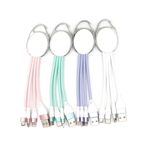 3-in-1 Keychain Charging Cable