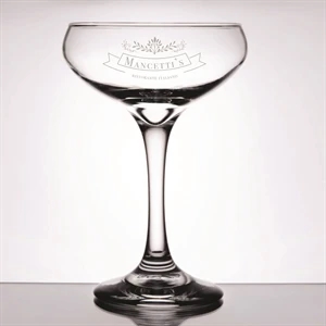 Lasered Libbey 3055 8.5 oz. Cocktail Glass