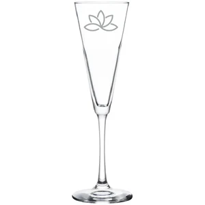 Lasered Libbey 7552 Vina 6.5 oz. Flute Glass