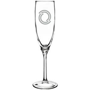Lasered Libbey 8995 Domaine 6 oz. Flute Glass