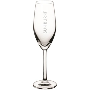 Lasered Acopa Elevation 6.5 oz. Flute Glass