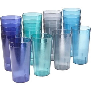 Restaurant Style Lightweight Stackable Beverage Tumblers