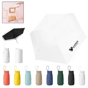 Travel Mini Uv Protection Umbrella W/ Pouch