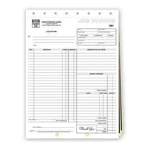 Service Order / Invoice Forms
