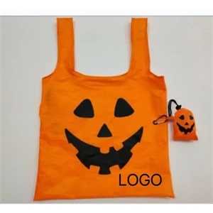 T-shirt Foldable Bag with carabiner