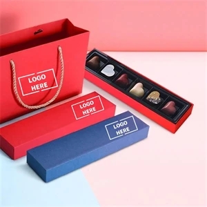 Custom Chocolate Candy Box - 6 Grids