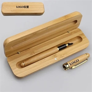 Ink Pen Bamboo Gift Box