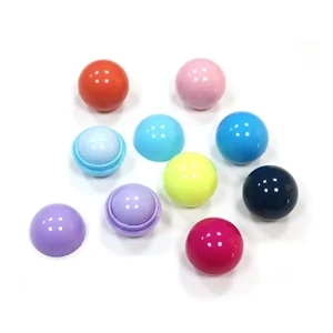 Custom Logo Eco Friendly Round Lip Balm