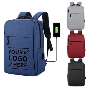 Laptop Backpack With USB Charging Port