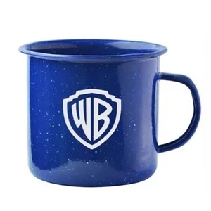 Happy Camper Enamel Mug
