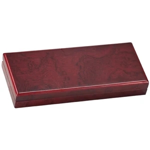 8.75" x 3.75" Rosewood Finish Gift Box