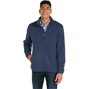 Men's Heathered Fleece Jacket