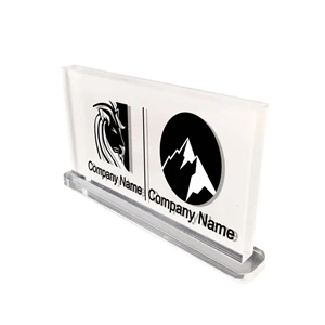 Custom Rectangular Acrylic Tabletop Display Table