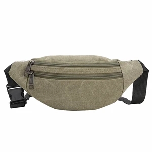 Canvas Waist Bag Belt Fanny Pack