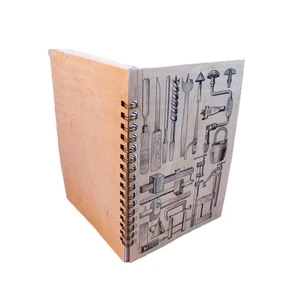 5" x 7" - Wood Veneer Spiral Notebooks