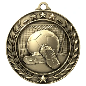 Wreath Award Medal - Soccer