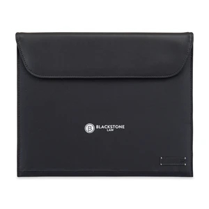 Travis & Wells® Lennox Recycled Nylon Padfolio