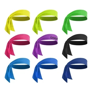 Full Color Sweat Absorbing Workout Hair Band MOQ 100PCS